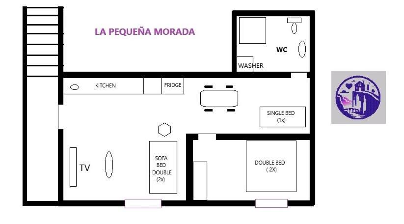 La Pequena Morada Lägenhet Arcos de la Frontera Exteriör bild